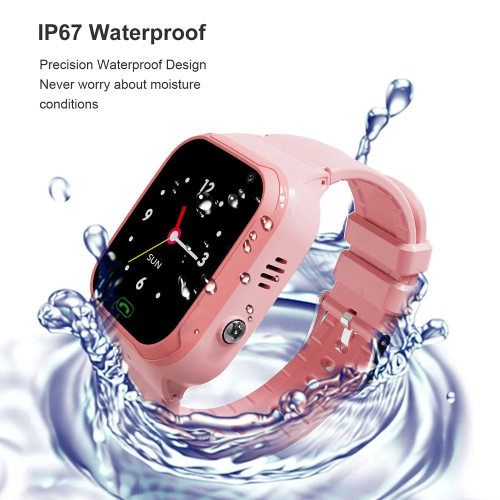 LT36 Kids Smartwatch Sim Card SOS Call LBS+WIFI Positioning Smartwatch Children Video Calling Class Mode Watch for Students