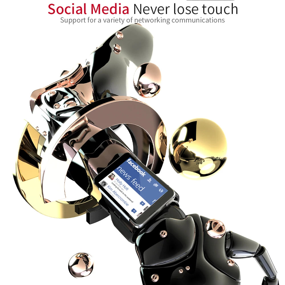 High Quality Smart Watch Calling Function With Sim Card Rectangular Large Screen Game Smartwatch