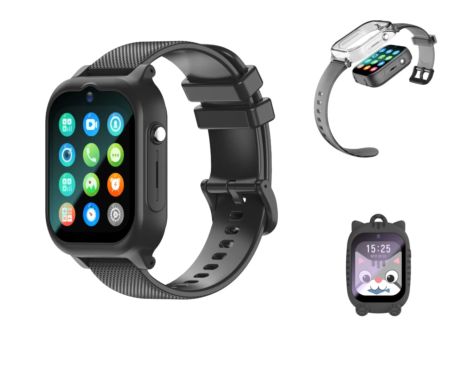 4G Kids Smart Watch with GPS Tracker and Video Call SOS Kid Watch SIM Card Children Wearable Devices Smart Watch for Boy Girls